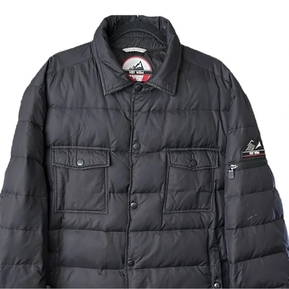 VRY WRM Insulated Down Puffer Coat Black Casual Quilted, Size XXL - Picture 2 of 16